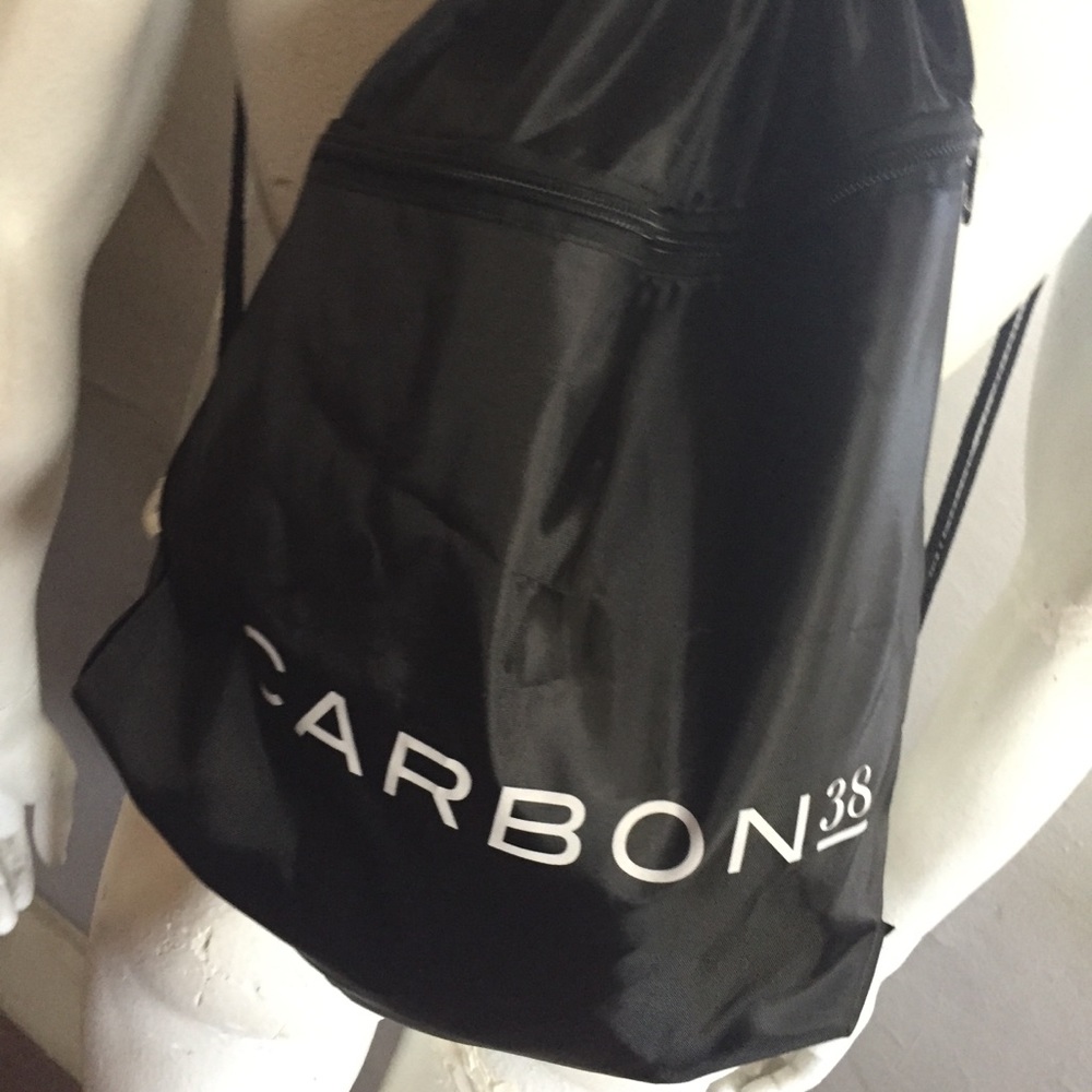 Carbon 38 drawstring backpack